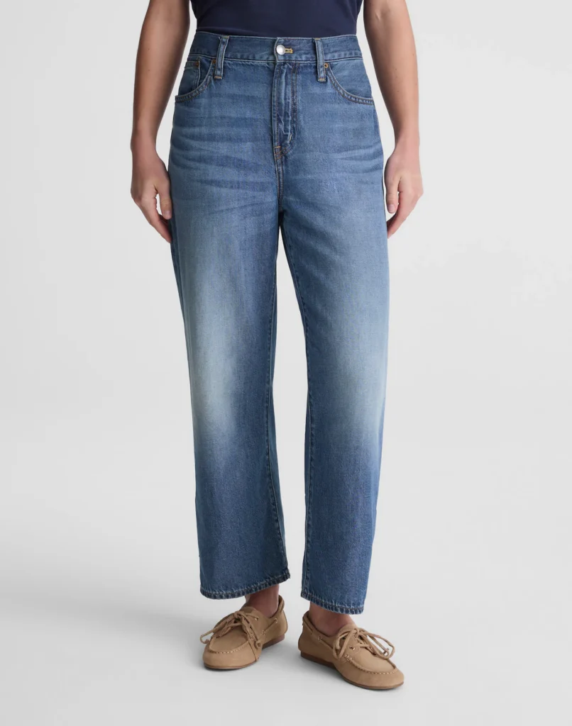 The Perfect Vintage Wide-Leg Crop Jean