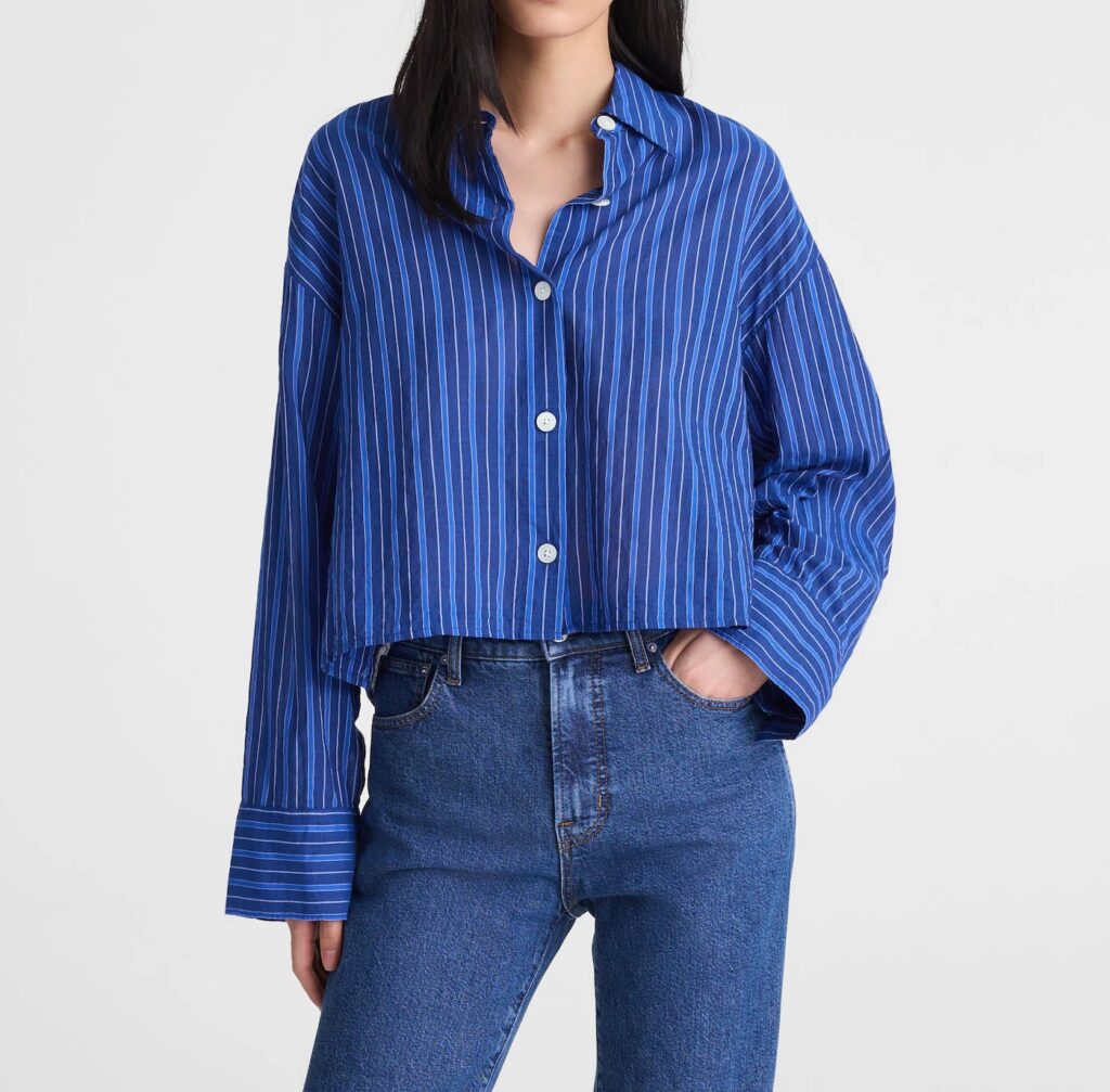 Straight-Hem Shirt