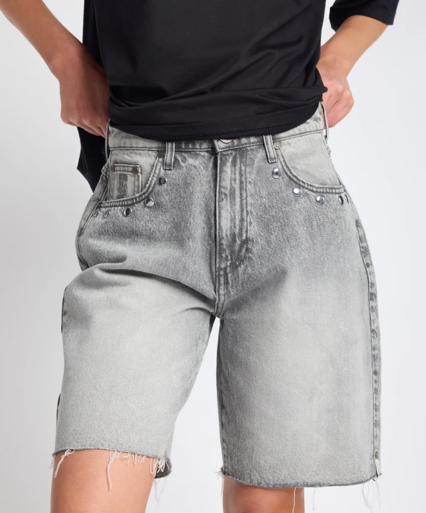 Le Cats Mid Waist Wide Leg