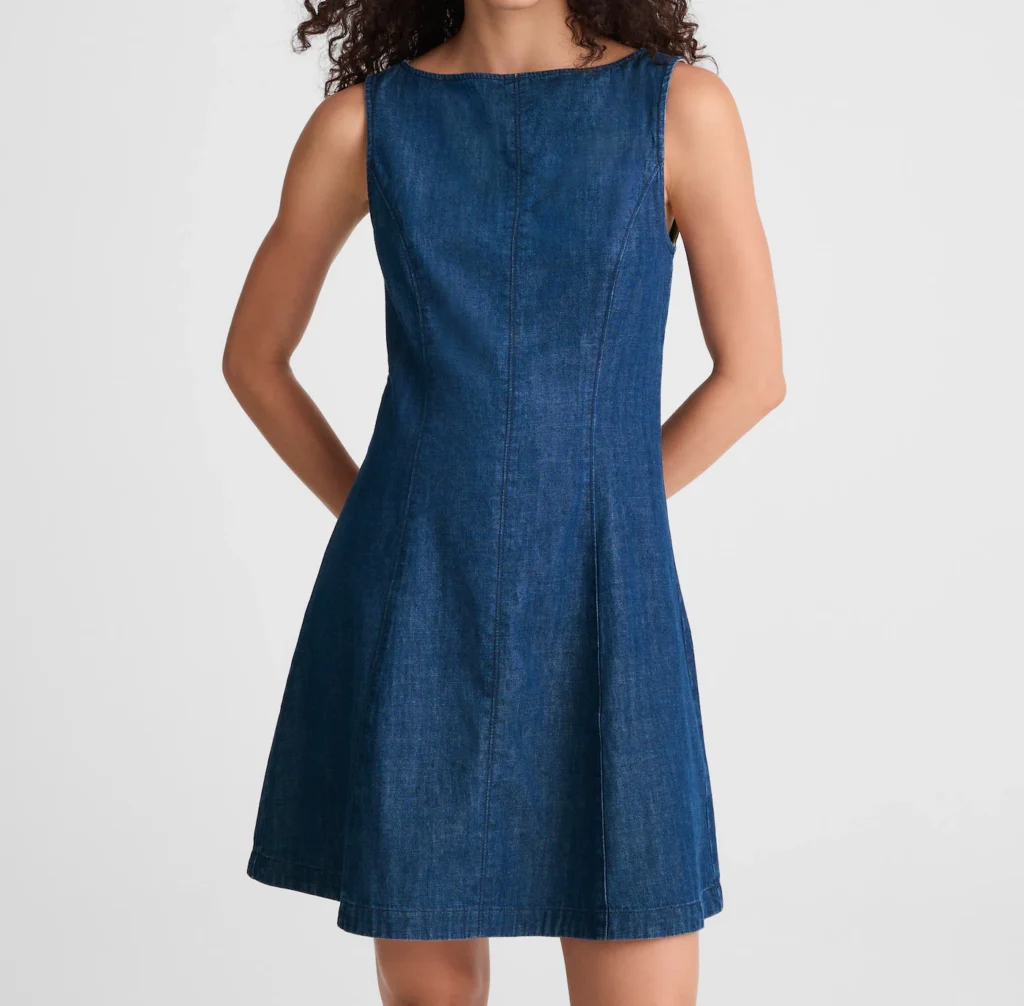 Denim Popover Dress