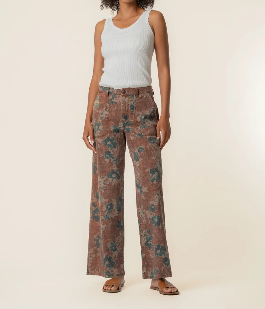 High Waist Straight Leg