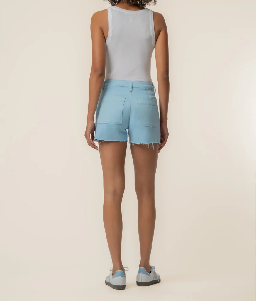 Jane High Rise Short in Sky - hover