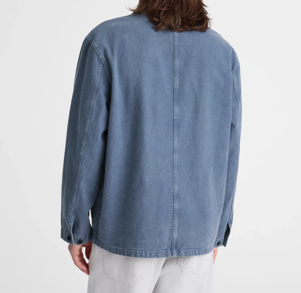 Chore Jacket in Cotton-Hemp Blend - hover