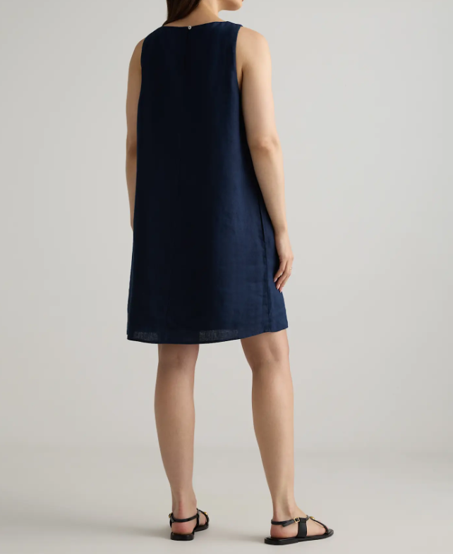 Linen Tank Mini Dress - hover