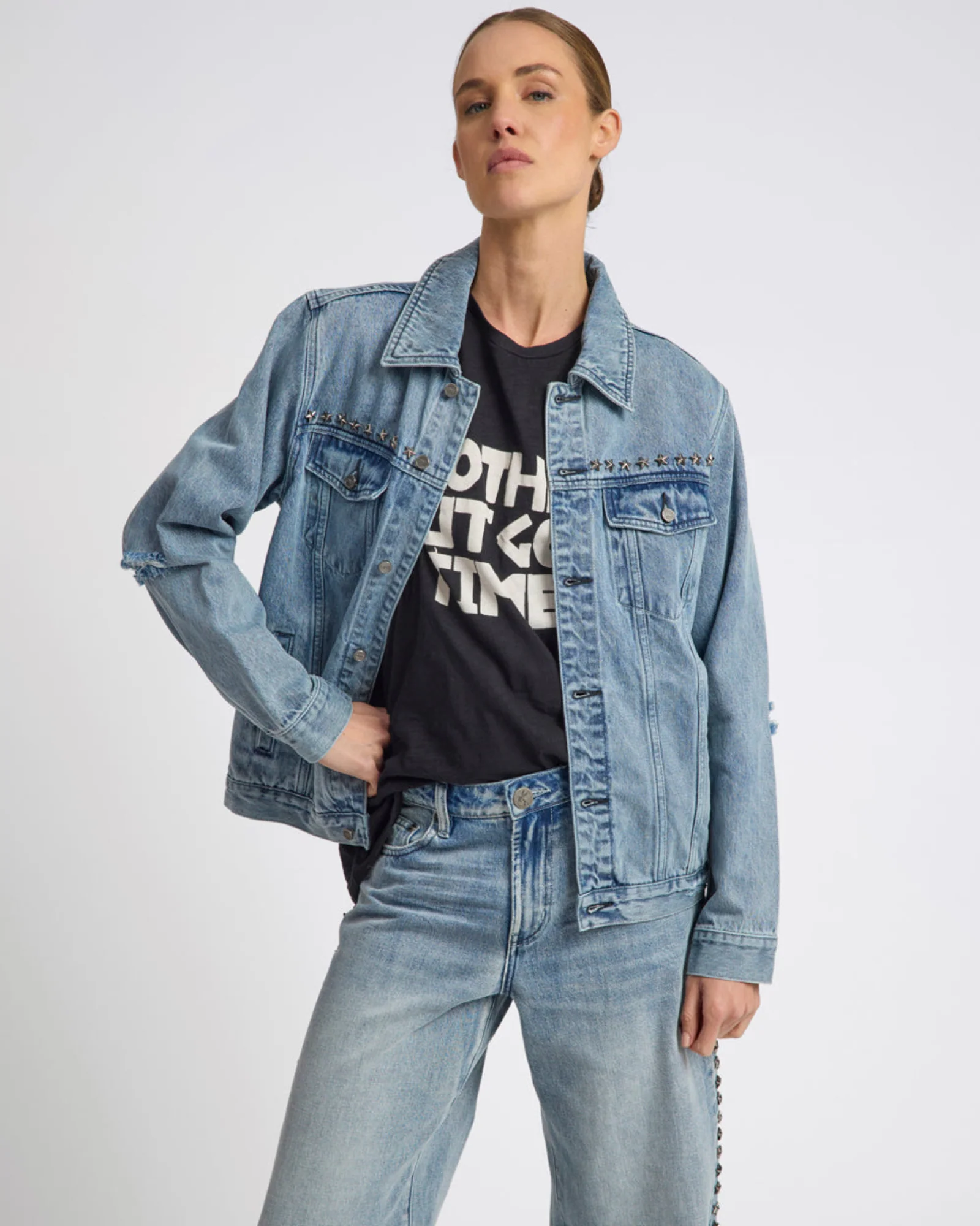 Denim Jumpsuits & Overalls